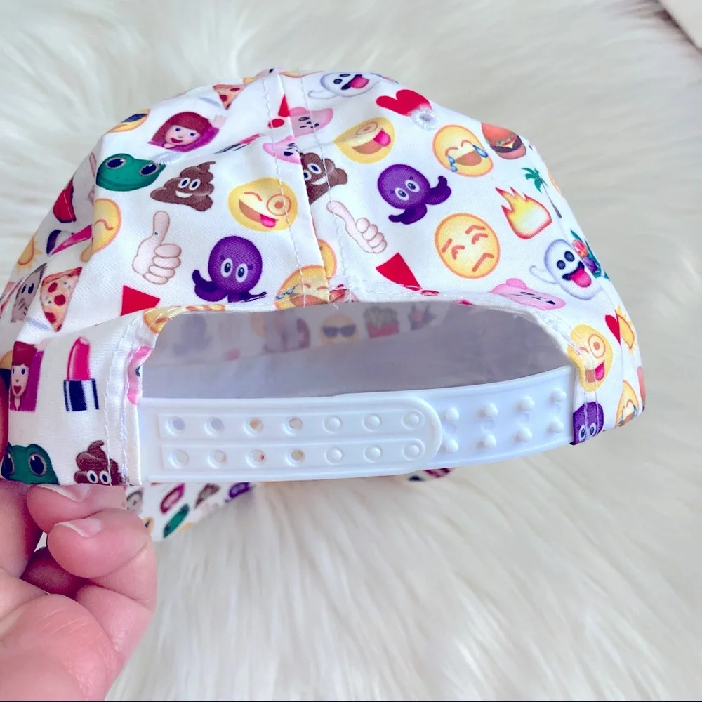 Adjustable Emoji Baseball Hat